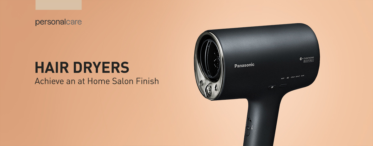 Shop Panasonic Hair Dryers – Professional-quality blow dryers with ion technology and multiple heat settings for healthier hair.