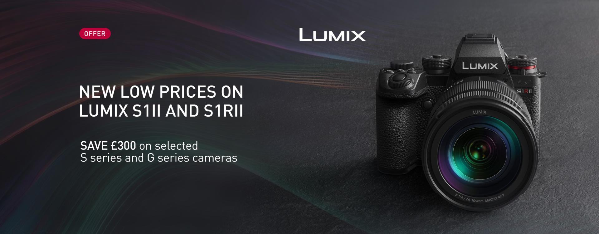 New Low prices on Lumix S1II and S1RII