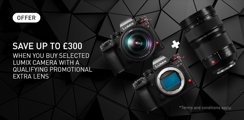 Save up to £300 on full frame mirrorless DC-S1II Cameras