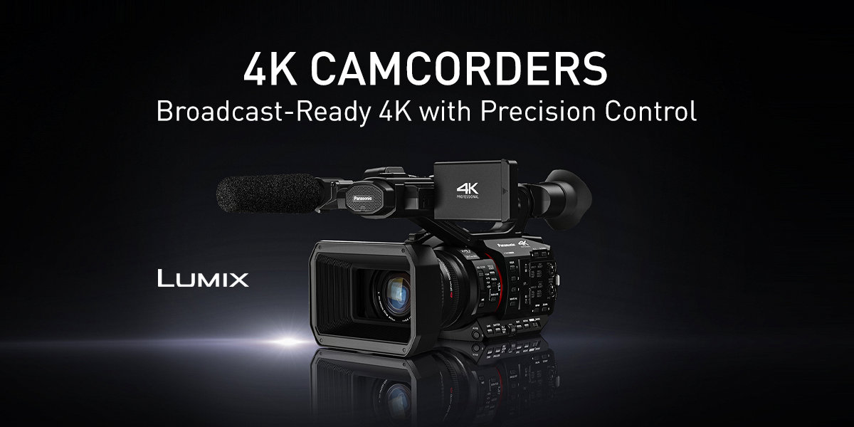 Shop Panasonic 4K Camcorders – High-resolution video cameras with powerful zoom, HDR support, and cinematic recording features.