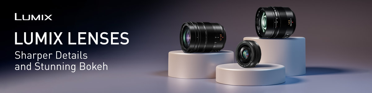 Panasonic LUMIX Lenses – Premium Micro Four Thirds and full-frame lenses for professional and creative photography.