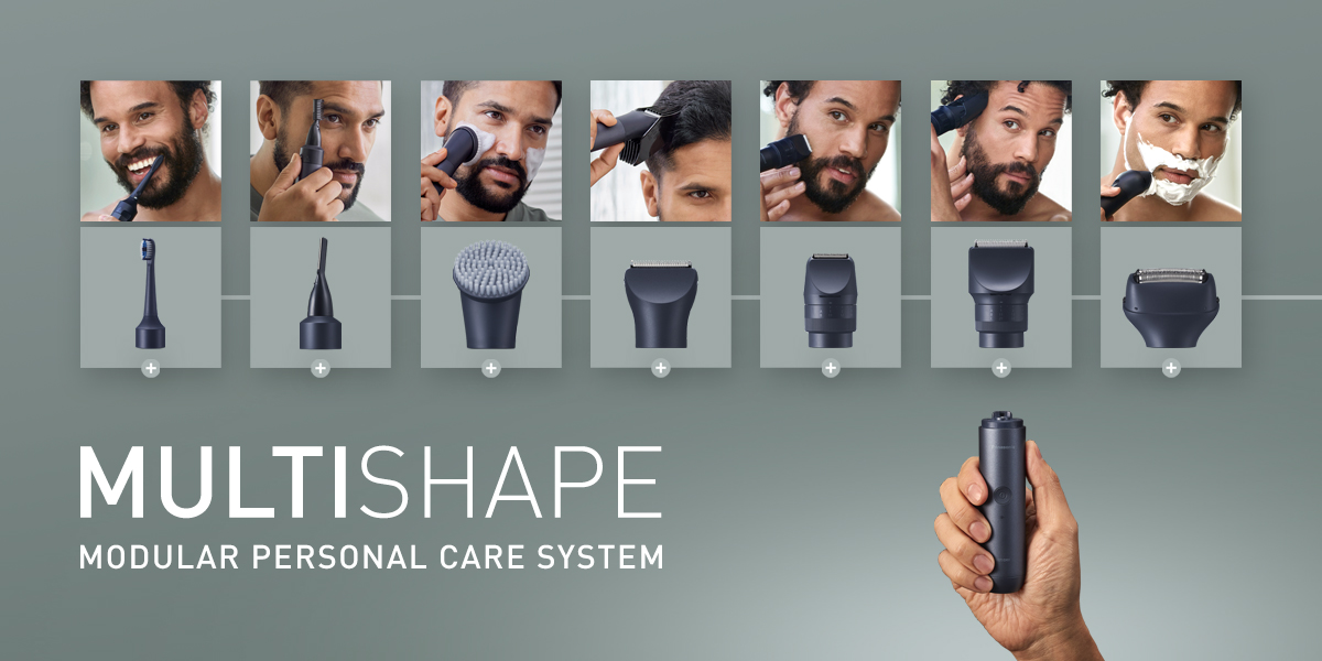 Shop MULTISHAPE Accessories – Enhance your grooming routine with additional heads for hair, beard, and dental care.