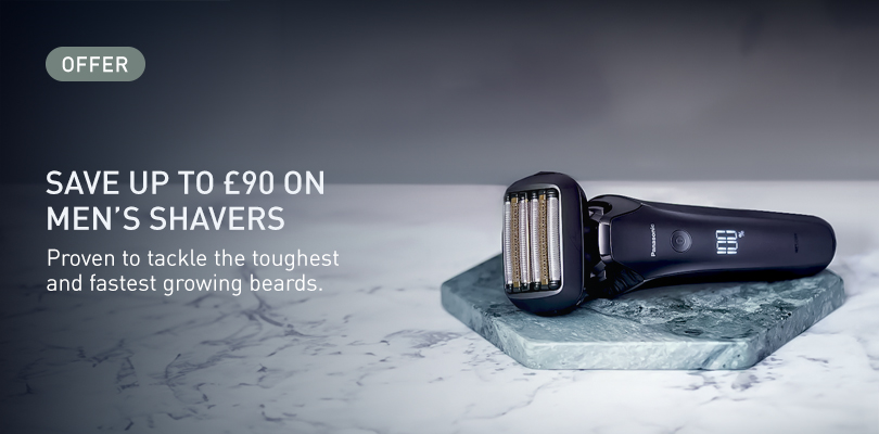 Save up to £90 on Men's shavers