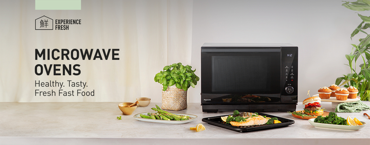 Panasonic Microwaves – High-performance microwaves with advanced inverter technology for even cooking and reheating.