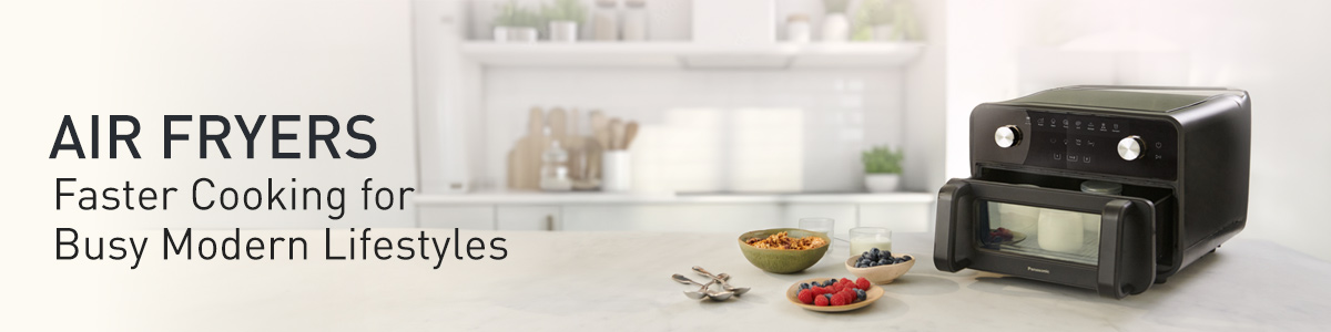 Best Panasonic Air Fryers – Cook your favorite meals with less oil and more flavor using powerful and easy-to-use air frying machines.