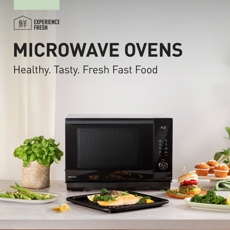 Panasonic Microwaves – High-performance microwaves with advanced inverter technology for even cooking and reheating.