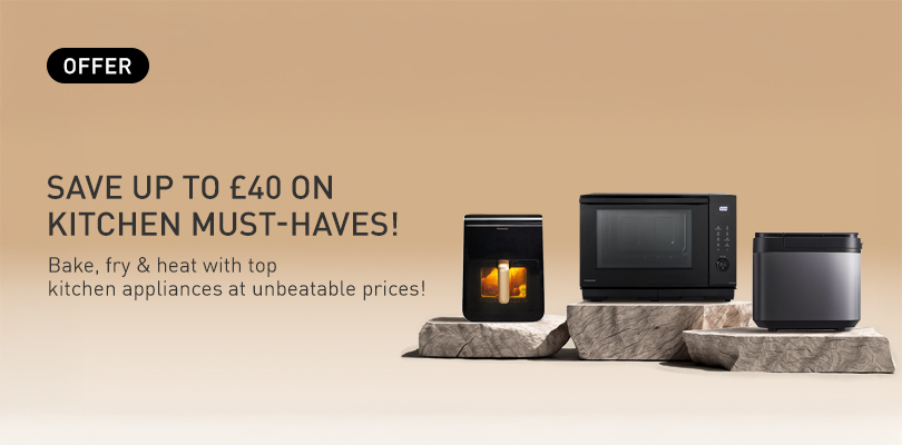 Save up to £40 on home appliances – top deals on microwaves, breadmakers & air fryers