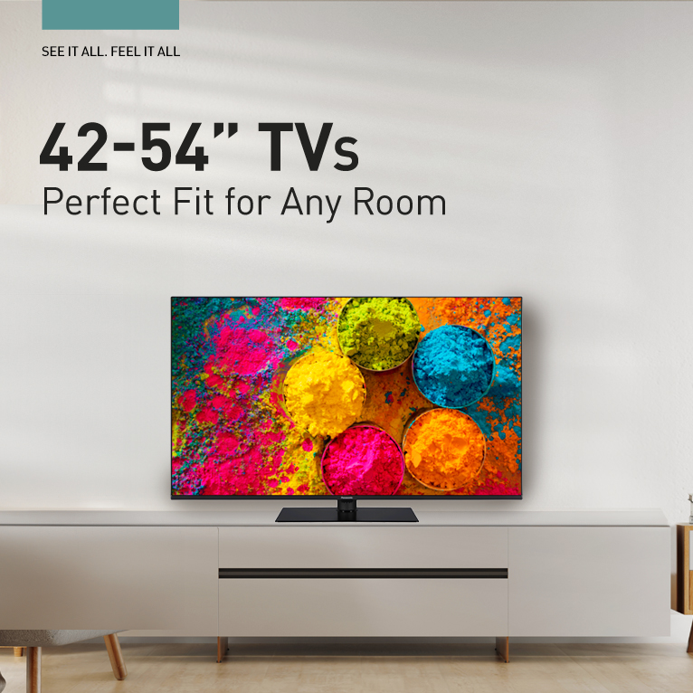 Best 42-54 inch Panasonic TVs – Experience superior picture clarity and smooth streaming with advanced display technology.