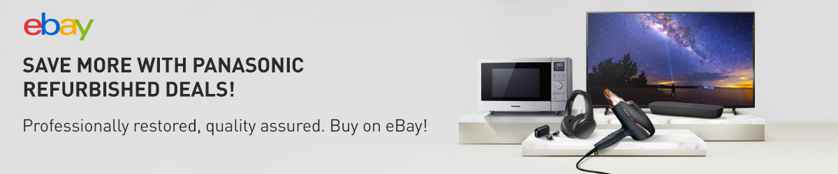 Shop Panasonic refurbished items on eBay – High-quality restored products with assured performance and savings.