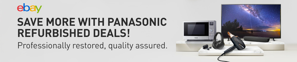 Shop Panasonic refurbished items on eBay – High-quality restored products with assured performance and savings.