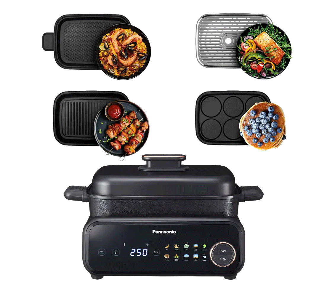 4-in-1 Table-Top Multi Cooker NF-GM400KXC | Panasonic Store UK