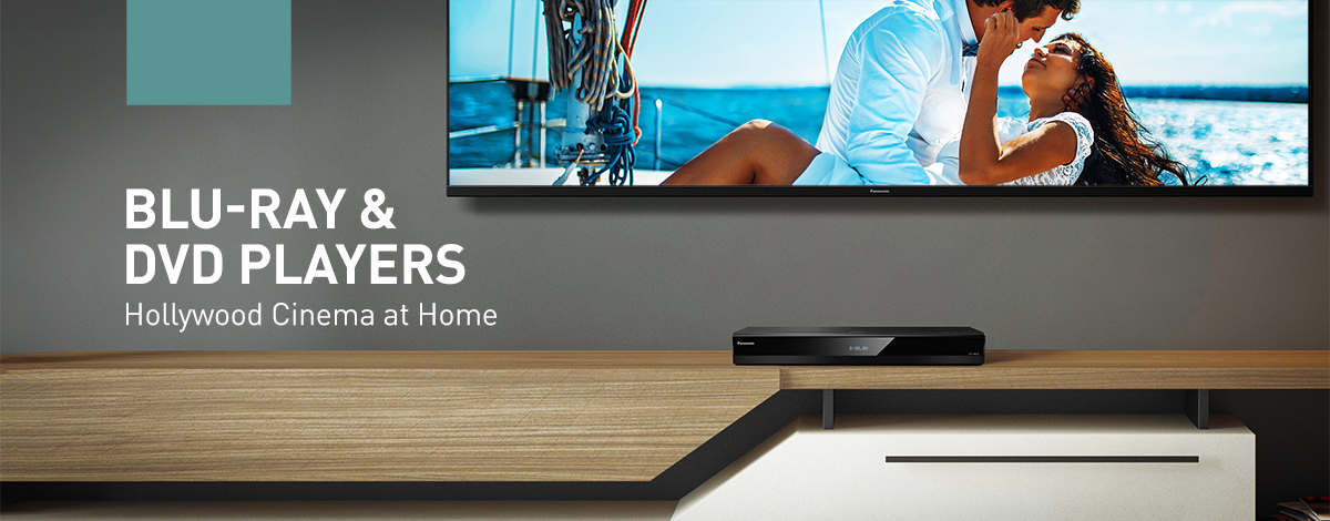 Shop Panasonic Blu-ray & DVD Players – High-quality disc players with immersive audio, HDR support, and smooth playback.