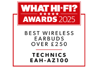 Technics AZ100 True Wireless Earbuds with Magnetic Fluid Driver - Black EAH-AZ100E-K