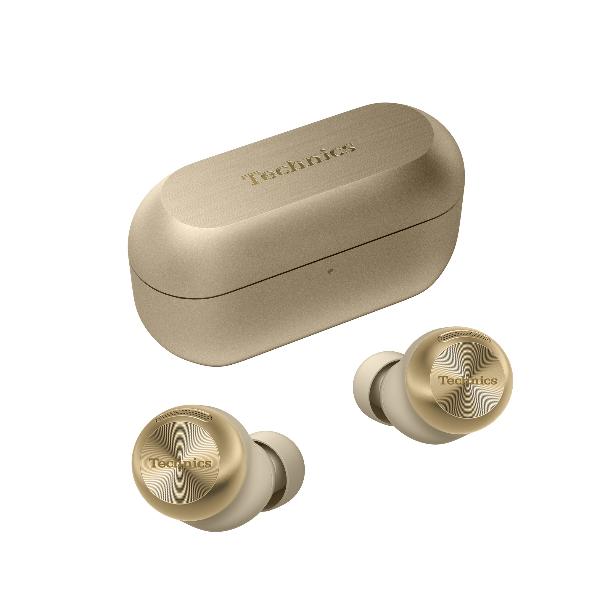 Gold Az100 True Wireless Earbuds With Magnetic Fluid Driver - Champagne Eah-Az100e-N Eah-Az100e-N