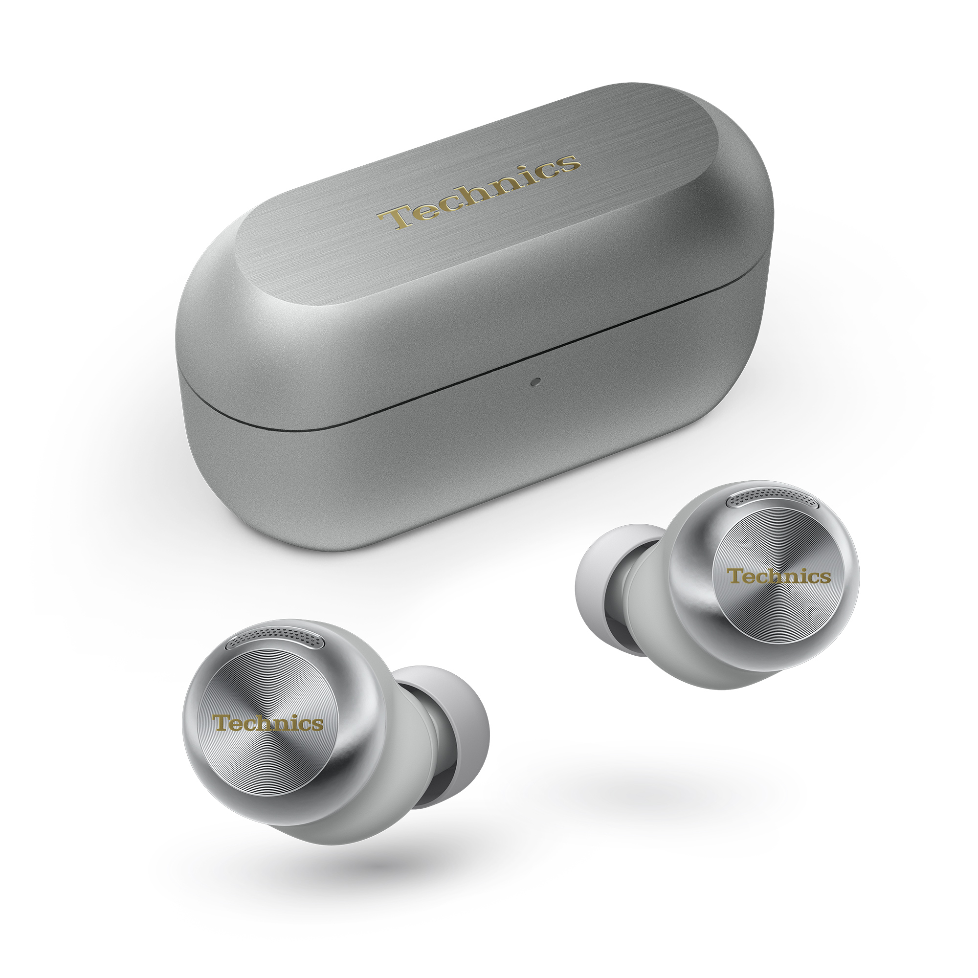 Silver Az100 True Wireless Earbuds With Magnetic Fluid Driver - Eah-Az100e-S Eah-Az100e-S