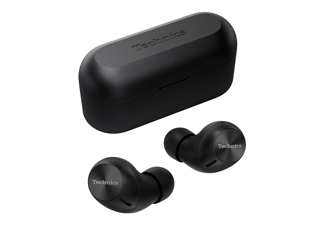 Black True Wireless Noise Cancelling Earphones With Multipoint Bluetooth - Eah-Az40m2ek