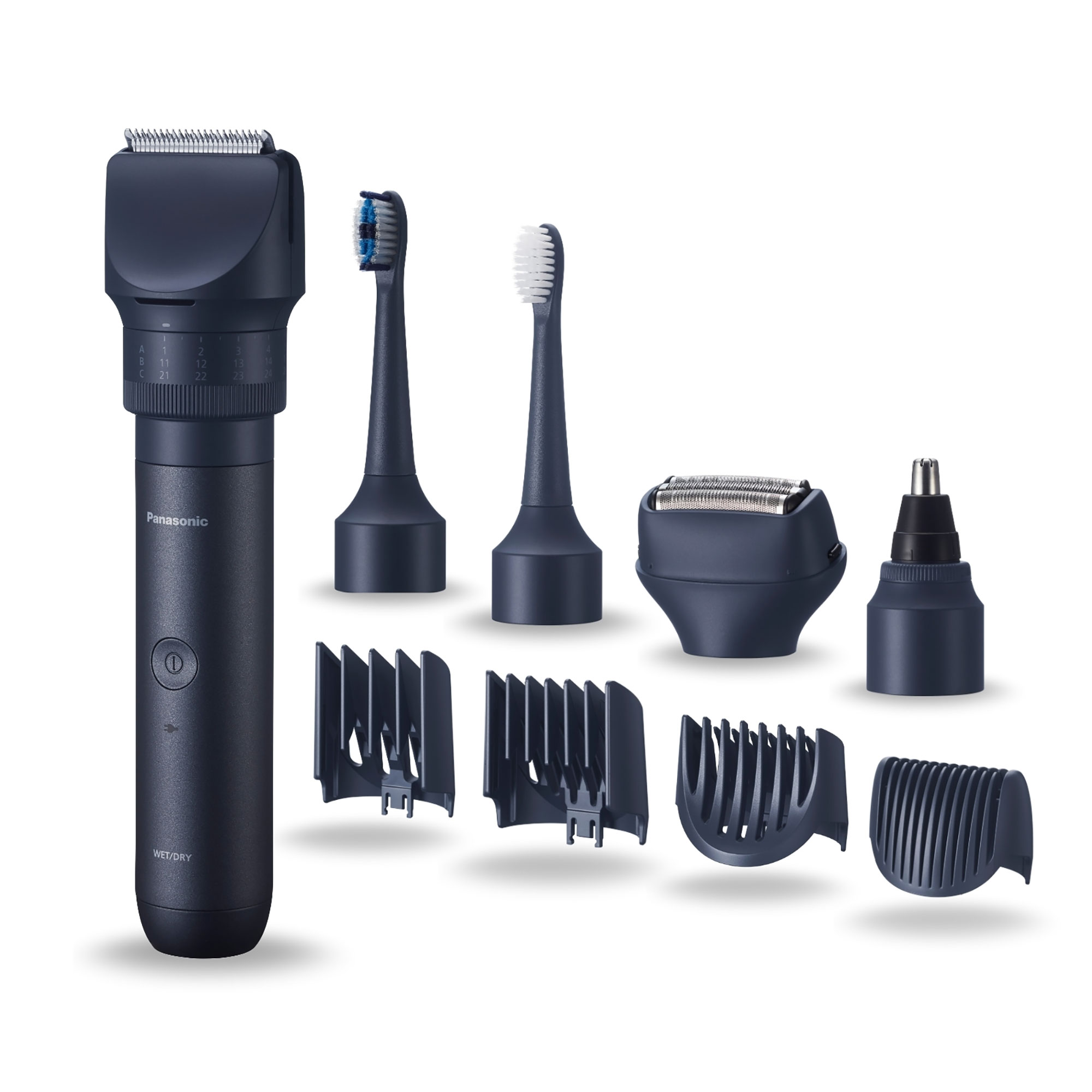 MULTISHAPE Travel Pack with Toothbrush, Razor, and Trimmer attachments (Li-ion Battery) ER-CKL2-PACK-QVC ER-CKL2-PACK-QVC