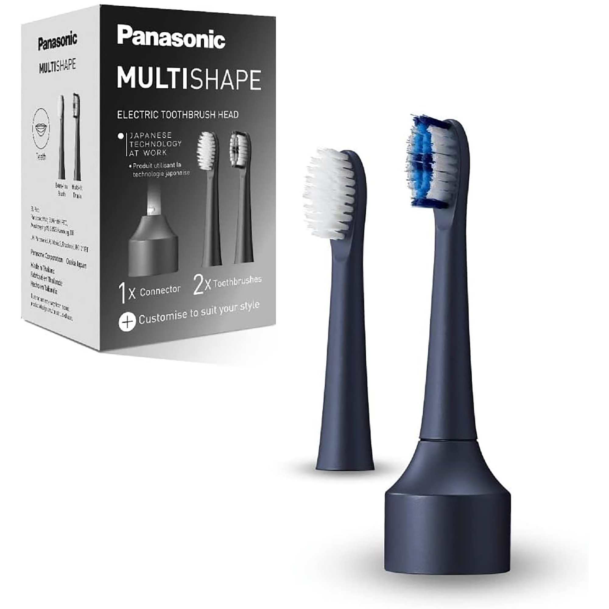 MULTISHAPE Electric Sonic Vibration Toothbrush Head Attachment ER-CTB1-A311