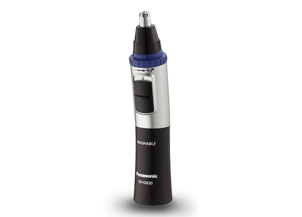 Wet/Dry Nose & Ear Hair Trimmer with Vortex Cleaning System ER-GN30-K503
