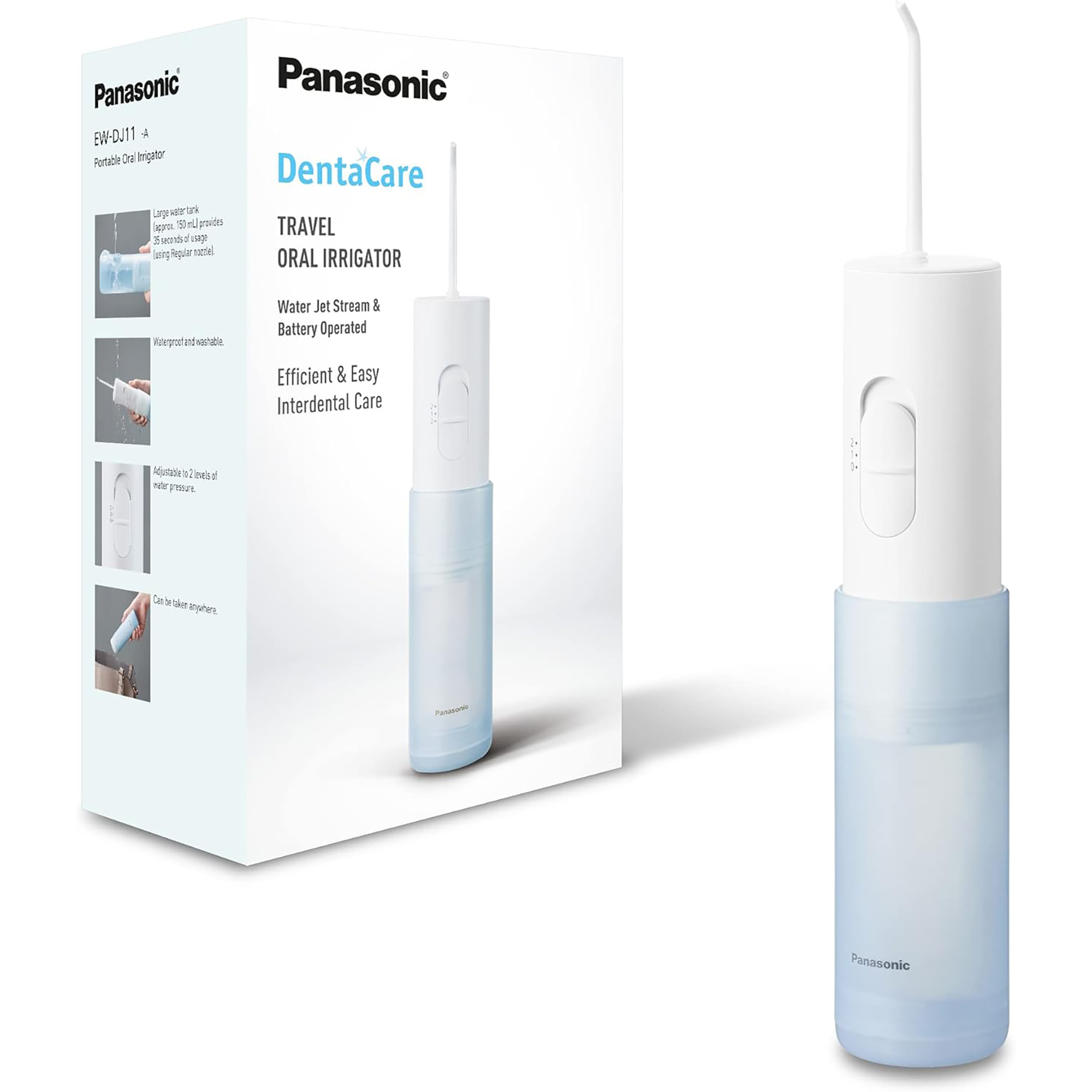 Oral Care on the Go with Travel Oral Flosser EW-DJ11-A511