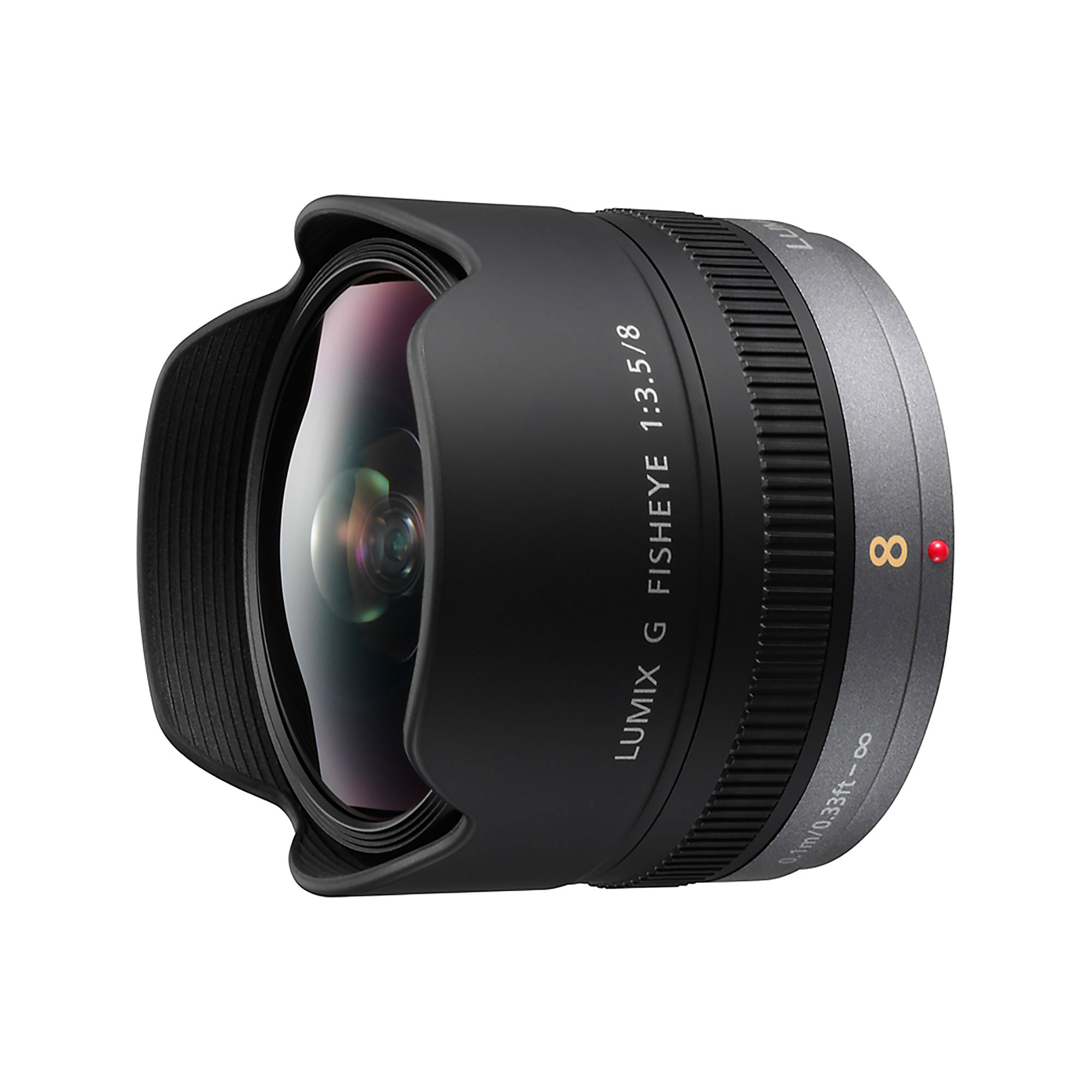 LUMIX G Fisheye 8mm / F3.5 - Black H-F008E