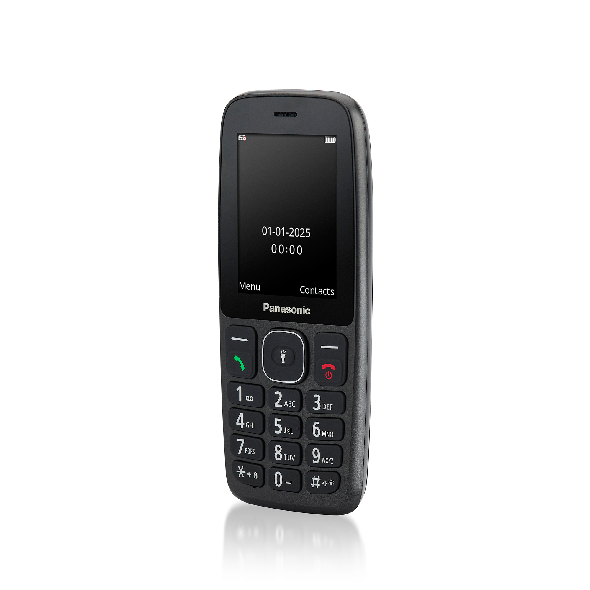 Easy-to-Use 4G Mobile Feature Phone with Bluetooth - Black KX-TF400EXB