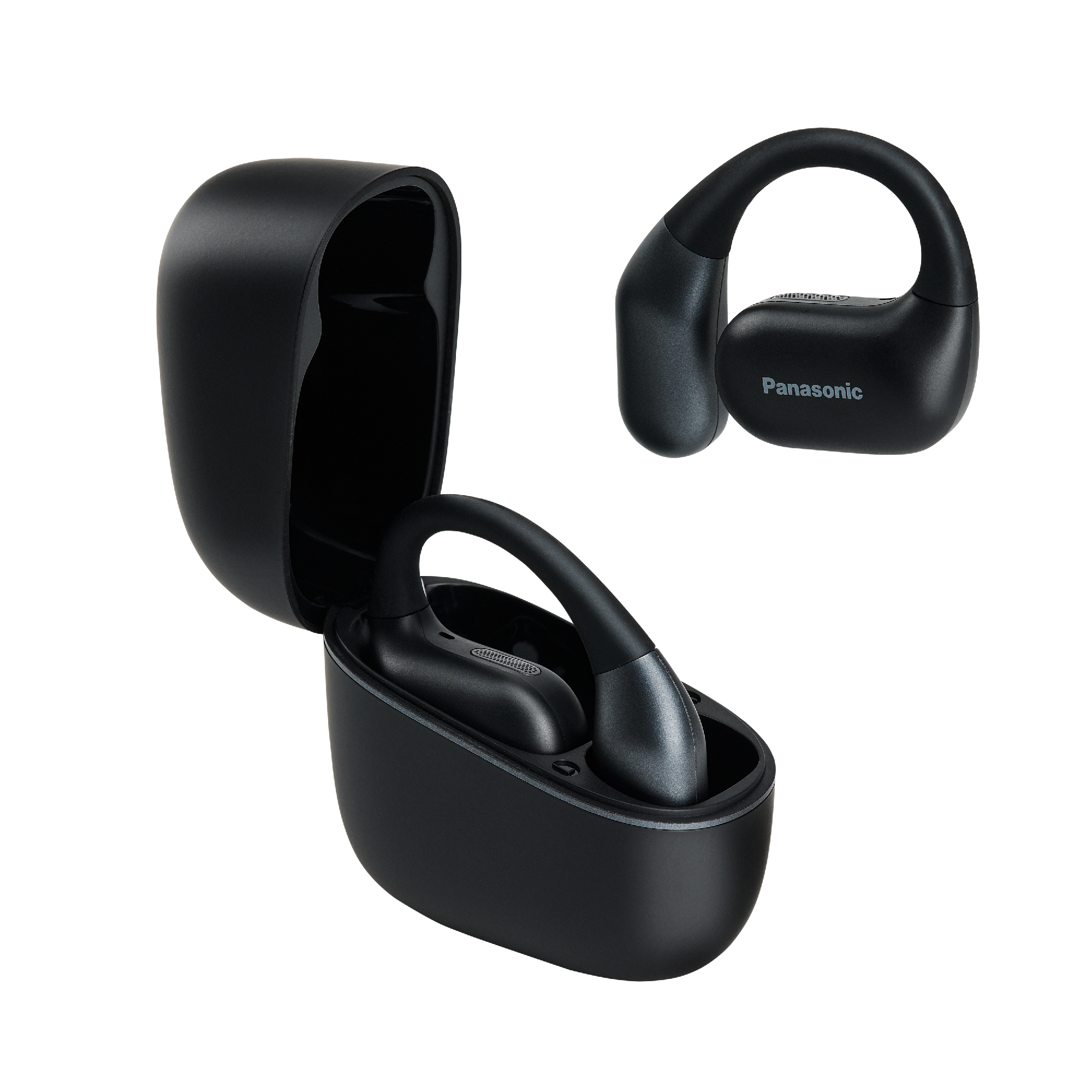 Black True Wireless Open Earphones - Rb-F10de-K Rb-F10de-K
