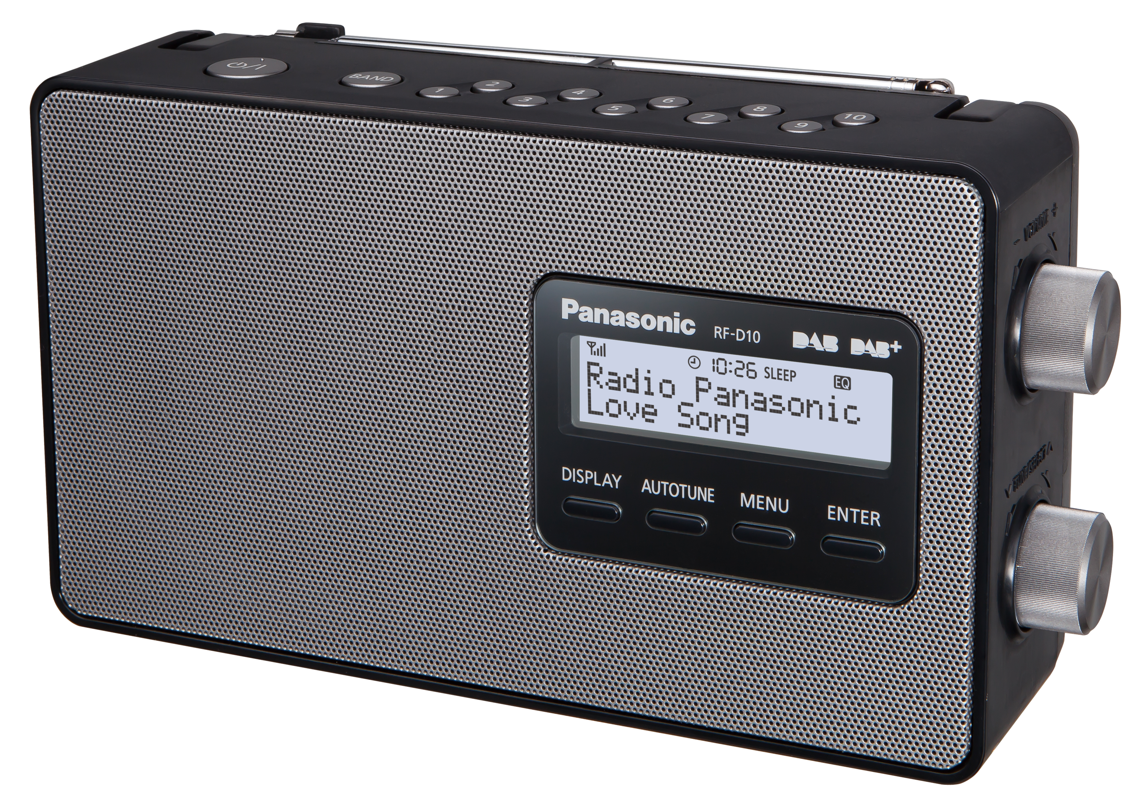Black Dab/Dab+ Digital Radio With Fm Tuner - Rf-D10eb-K Rf-D10eb-K