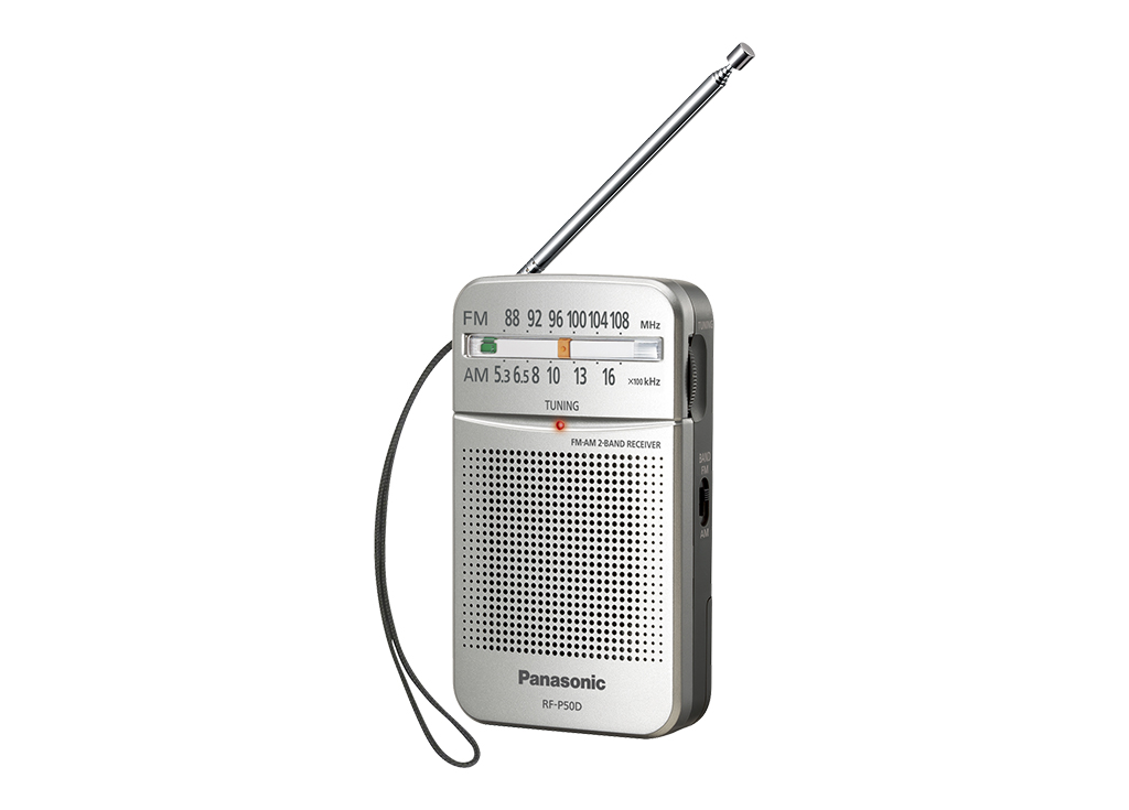 Pocket FM/AM Radio with Digital Tuner RF-P50DEG-S RF-P50DEG-S