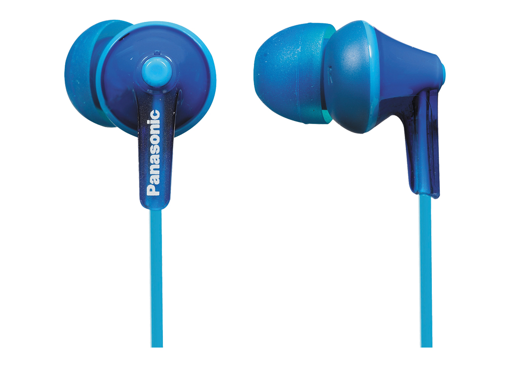 Blue Ergofit In Ear Earphones - Rp-Hje125e-A Rp-Hje125e-A
