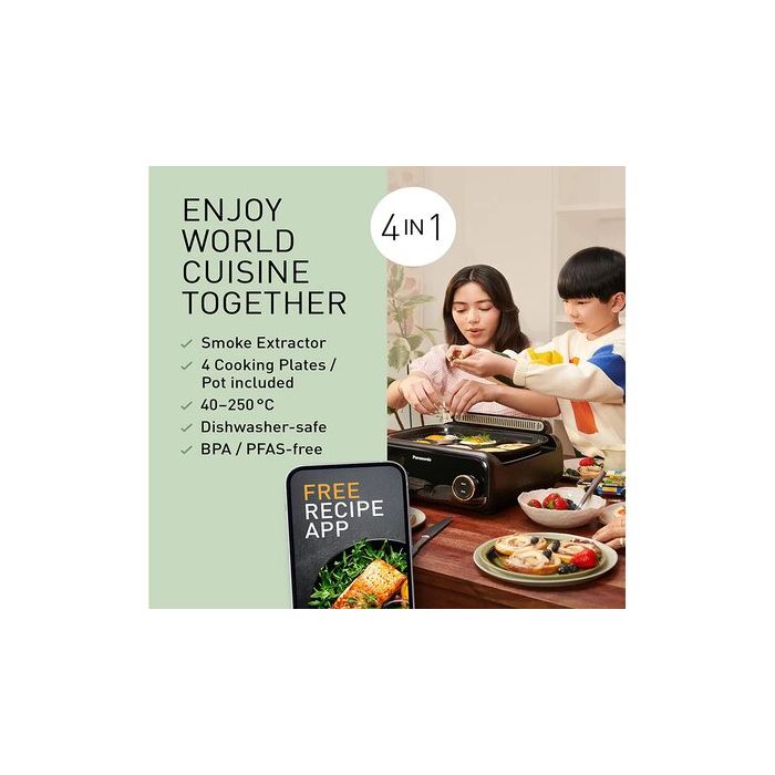 4-in-1 Table-Top Multi Cooker NF-GM400KXC | Panasonic Store UK