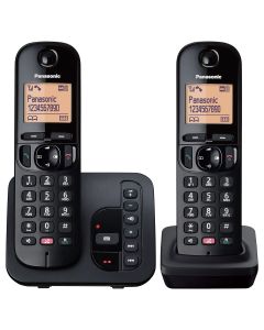Digital Cordless Phone with Answering Machine – Double Handset KX-TGC262EB KX-TGC262EB