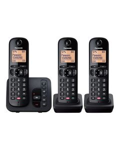 Digital Cordless Phone with Answering Machine – Triple Handset KX-TGC263EB KX-TGC263EB