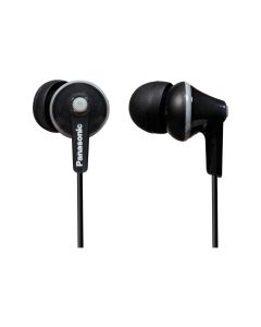 Ergofit In Ear Earphones - Black RP-HJE125E-K RP-HJE125E-K