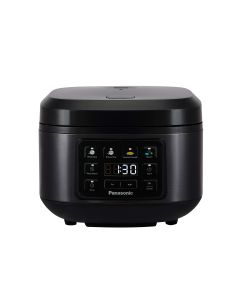 Rice Cooker & Steamer, 1.5L (8 Cups), 4 Auto Programmes - Black SR-DA152KXC