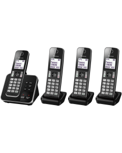 Digital Cordless Phone with 30 Minute Answering Machine KX-TGD624EB KX-TGD624EB