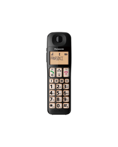 Twin Digital Cordless Phone with Hearing Aid Compatibility KX-TGE112EB KX-TGE112EB