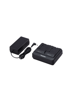 Dual Battery Charger for AG-VBR and AG-AC Series Batteries AG-BRD50EC