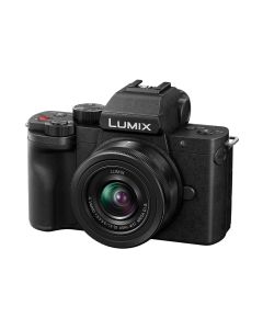 LUMIX G Camera with USB Type-C with H-FS12032 - Black DC-G100DKEBK