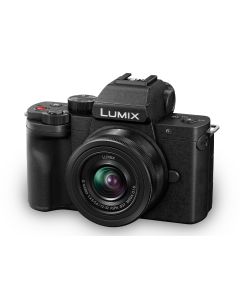 LUMIX G Camera with USB Type-C with DMW-SHGR2 Tripod Grip - Black DC-G100DVEBK