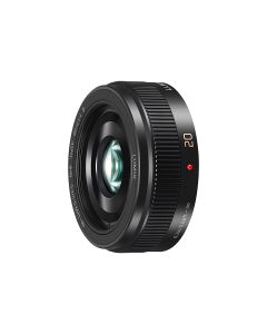 LUMIX G 20mm Micro 4/3 Single Focal Length Lens - Black H-H020AE-K H-H020AE-K