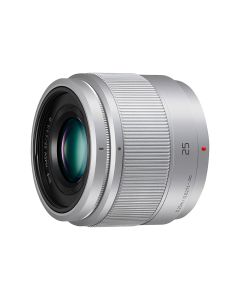 LUMIX G 25mm Micro 4/3 Camera Lens - Silver H-H025E-S H-H025E-S