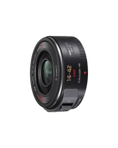 LUMIX G X Vario PZ 14-42mm Powerzoom Interchangeable Lens - Black H-PS14042E-K H-PS14042E-K