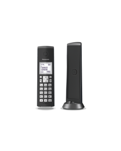 Single Digital Cordless Phone with Answering System - Graphite KX-TGK220EM