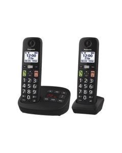 Digital Cordless Answering System - 2 Handsets KX-TGU132EB