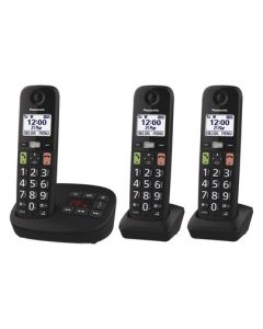 Digital Cordless Answering System - 3 Handsets KX-TGU133EB