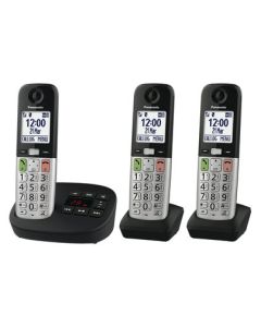 Digital Cordless Answering System - 3 Handsets KX-TGU433EB