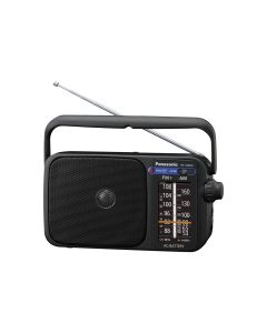 Portable AM/FM Radio with Digital Tuner - Black RF-2400DEB-K