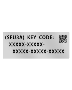 Lumix Upgrade Software Key DMW-SFU3A DMW-SFU3AGU