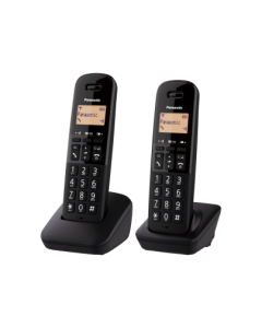 Digital Cordless Phone with Nuisance Call Block, 2 handsets, Call Block Key and Enhanced Receiver Volume KX-TGB612EB